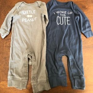 Carters button Sleepers set of 2